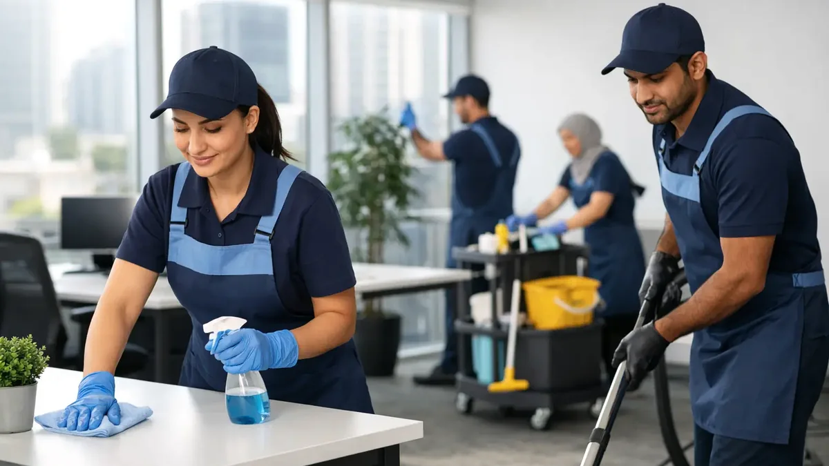 Professional workforce support for How Facility Management Companies Plan Cleaning Staff Requirements by AL AHAD GROUP