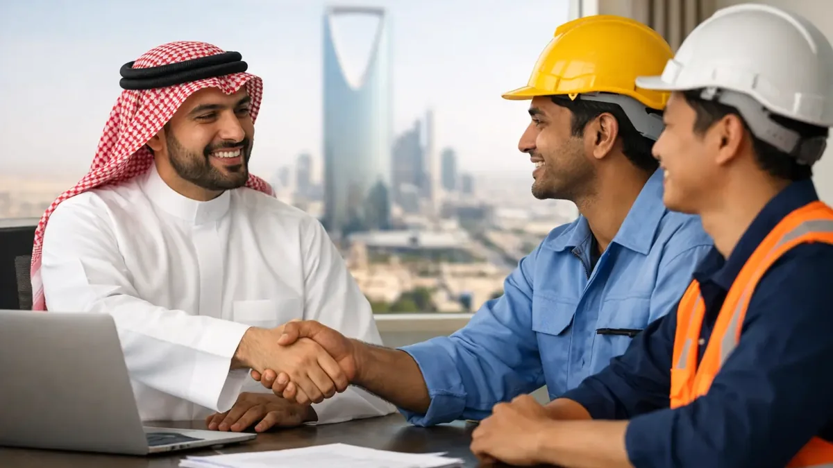 Skilled manpower support for Saudi Labor Market Trends 2026: What the Latest Data Means for Employers with AL AHAD GROUP